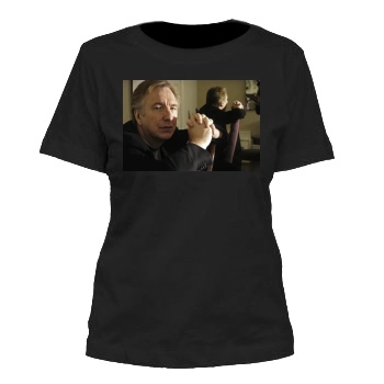 Alan Rickman Women's Cut T-Shirt