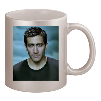 Jake Gyllenhaal 11oz Metallic Silver Mug