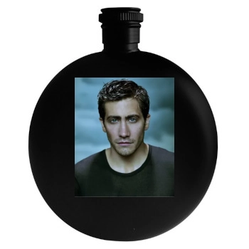 Jake Gyllenhaal Round Flask