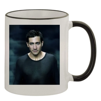 Jake Gyllenhaal 11oz Colored Rim & Handle Mug