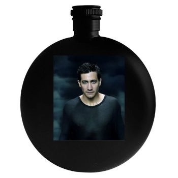 Jake Gyllenhaal Round Flask