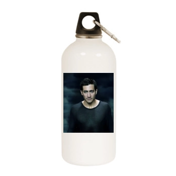 Jake Gyllenhaal White Water Bottle With Carabiner