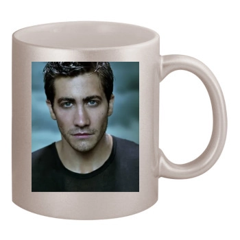 Jake Gyllenhaal 11oz Metallic Silver Mug