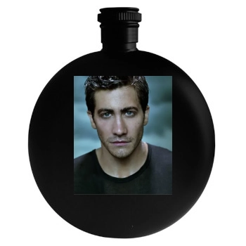 Jake Gyllenhaal Round Flask