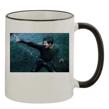 Jake Gyllenhaal 11oz Colored Rim & Handle Mug