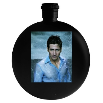 Jake Gyllenhaal Round Flask