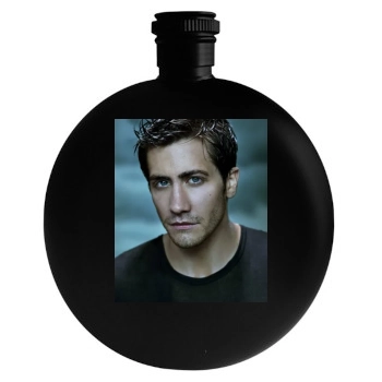 Jake Gyllenhaal Round Flask