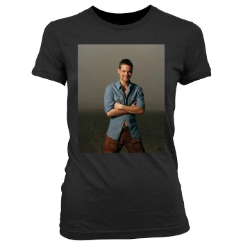 Shane West Women's Junior Cut Crewneck T-Shirt