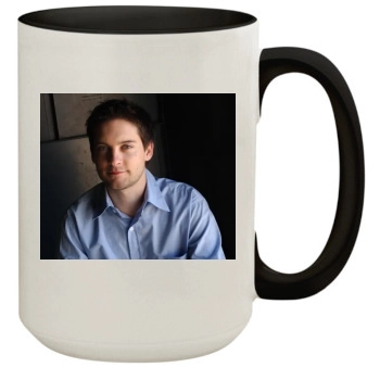 Tobey Maguire 15oz Colored Inner & Handle Mug