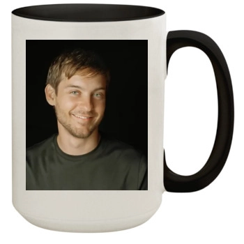 Tobey Maguire 15oz Colored Inner & Handle Mug