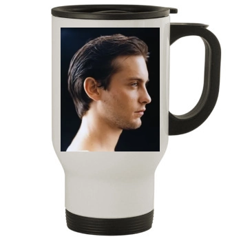 Tobey Maguire Stainless Steel Travel Mug