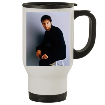 Tobey Maguire Stainless Steel Travel Mug