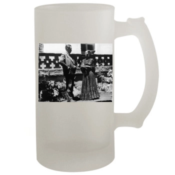 Frida Kahlo 16oz Frosted Beer Stein