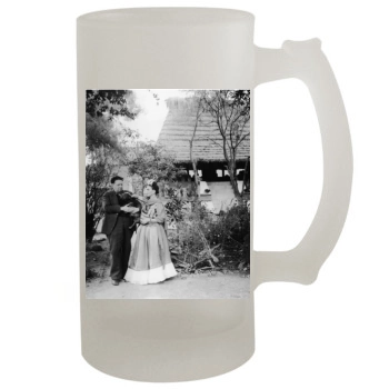 Frida Kahlo 16oz Frosted Beer Stein