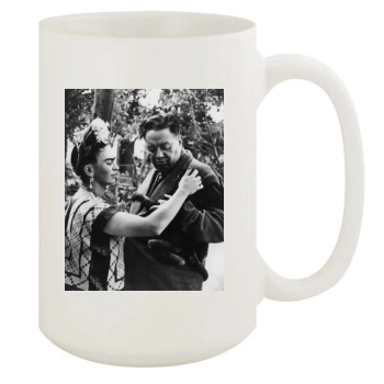 Frida Kahlo 15oz White Mug