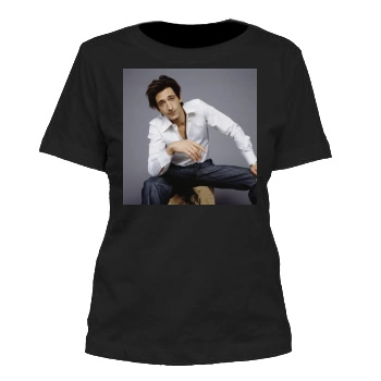 Adrien Brody Women's Cut T-Shirt