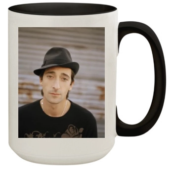 Adrien Brody 15oz Colored Inner & Handle Mug