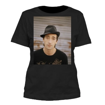 Adrien Brody Women's Cut T-Shirt