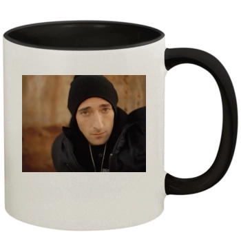 Adrien Brody 11oz Colored Inner & Handle Mug