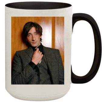 Adrien Brody 15oz Colored Inner & Handle Mug