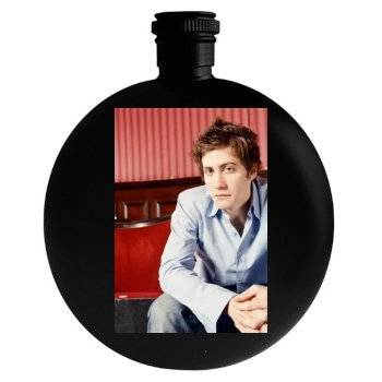 Jake Gyllenhaal Round Flask