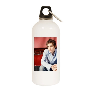 Jake Gyllenhaal White Water Bottle With Carabiner