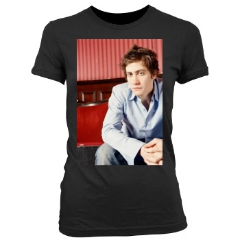 Jake Gyllenhaal Women's Junior Cut Crewneck T-Shirt