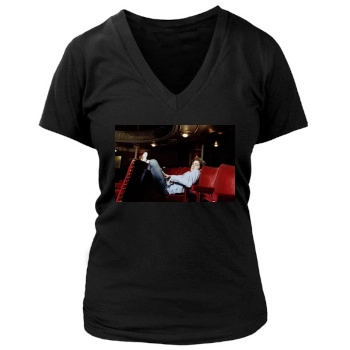 Jake Gyllenhaal Women's Deep V-Neck TShirt