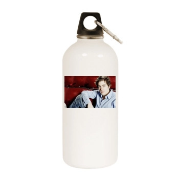 Jake Gyllenhaal White Water Bottle With Carabiner