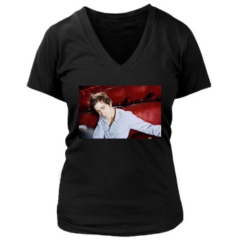 Jake Gyllenhaal Women's Deep V-Neck TShirt