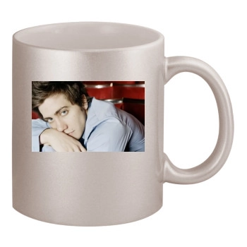 Jake Gyllenhaal 11oz Metallic Silver Mug