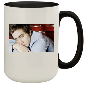 Jake Gyllenhaal 15oz Colored Inner & Handle Mug