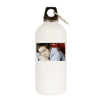 Jake Gyllenhaal White Water Bottle With Carabiner