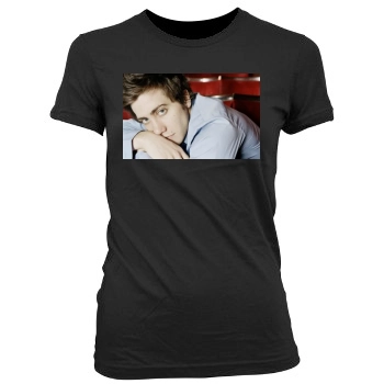 Jake Gyllenhaal Women's Junior Cut Crewneck T-Shirt