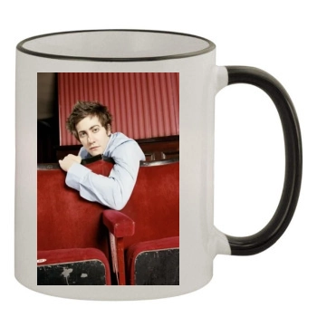 Jake Gyllenhaal 11oz Colored Rim & Handle Mug