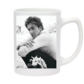 Jake Gyllenhaal 14oz White Statesman Mug