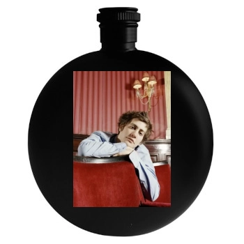 Jake Gyllenhaal Round Flask