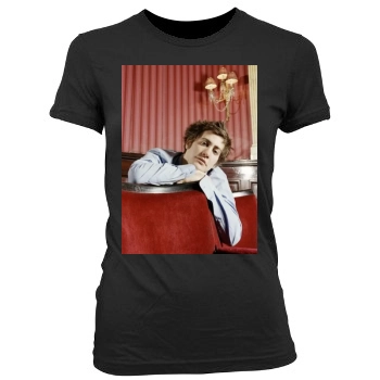 Jake Gyllenhaal Women's Junior Cut Crewneck T-Shirt