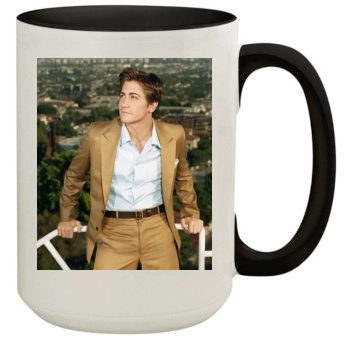 Jake Gyllenhaal 15oz Colored Inner & Handle Mug