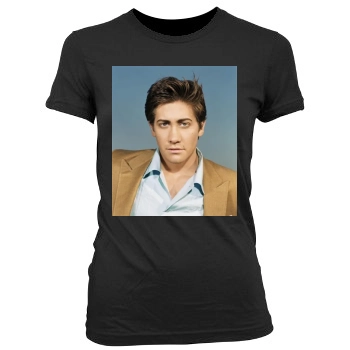 Jake Gyllenhaal Women's Junior Cut Crewneck T-Shirt