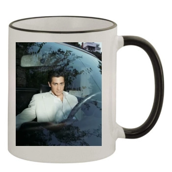 Jake Gyllenhaal 11oz Colored Rim & Handle Mug