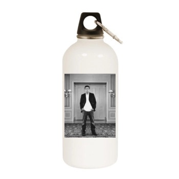 Jake Gyllenhaal White Water Bottle With Carabiner