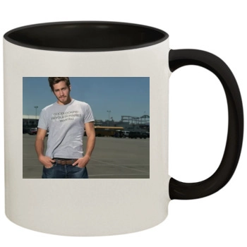 Jake Gyllenhaal 11oz Colored Inner & Handle Mug