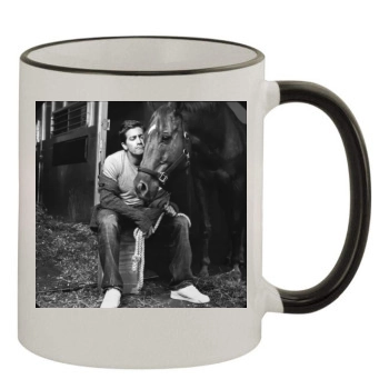 Jake Gyllenhaal 11oz Colored Rim & Handle Mug