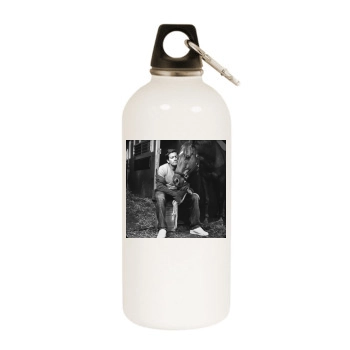 Jake Gyllenhaal White Water Bottle With Carabiner