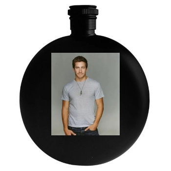 Jake Gyllenhaal Round Flask