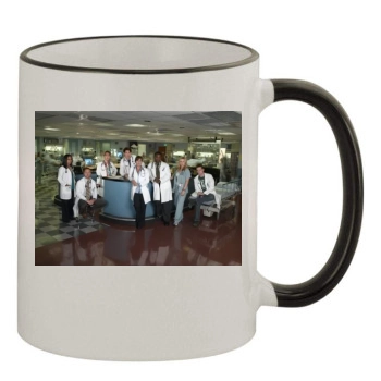 Shane West 11oz Colored Rim & Handle Mug