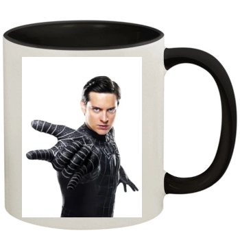 Tobey Maguire 11oz Colored Inner & Handle Mug