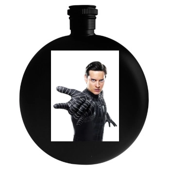 Tobey Maguire Round Flask