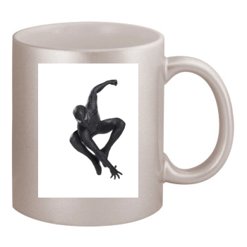 Tobey Maguire 11oz Metallic Silver Mug